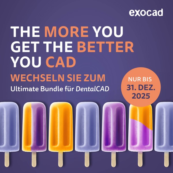 Exclusive Dental CAD® - Ultimate Bundle Trade Up bis 31.12.2025